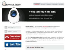 Tablet Screenshot of netcamstudio.com